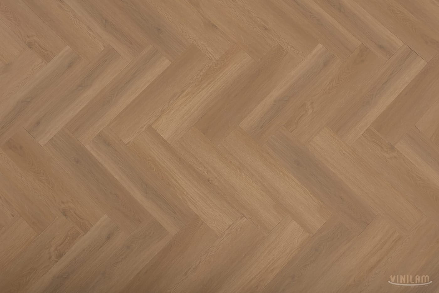VINILAM PARQUET HERRINGBONE — декор Дуб Баррік, тепла деревна фактура